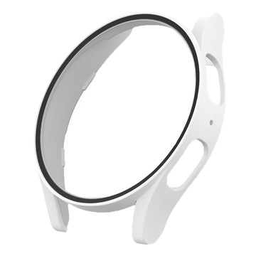 SINJIMORU 9H 全包覆式 SF塗層 智慧手錶保護殼  Galaxy Watch 7 40mm  1個  白色