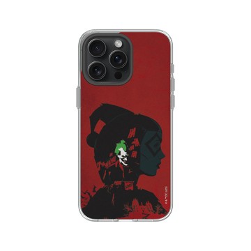 iPhone 15 Pro Max Clear 透明 - Batman 蝙蝠俠 - 小丑女與小丑