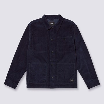 燈芯絨 深藍色夾克外套