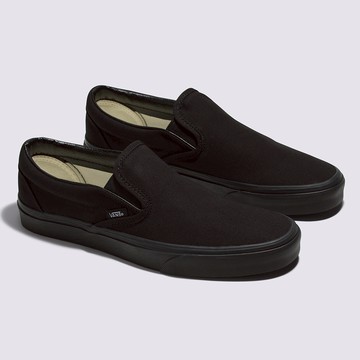 Classic Slip-On 全黑色滑板鞋