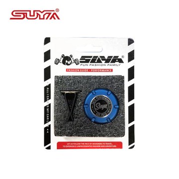 【SUYA】鋁合金車用香氛座 藍色 台灣製