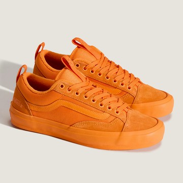 Skate Old Skool 36+ 橘色專業滑板鞋