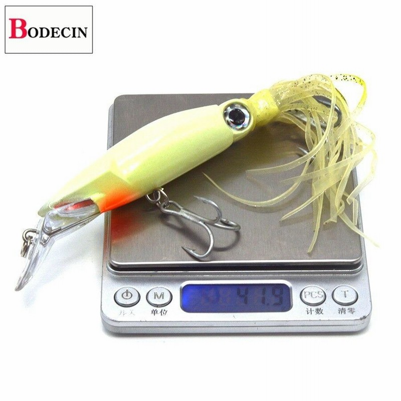 1個 リアル タコ釣り ルアー トレブルフック ジグペッシュ 14cm