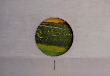 池上穀倉藝術館明信片—圓窗