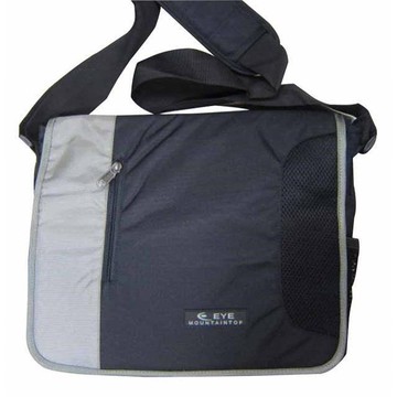 EYE 書包防水尼龍布材質二側可放置水瓶可放A4資夾加寬背帶上附護肩止滑