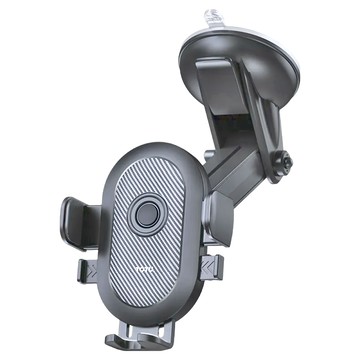 TOTU 拓途 吸盤伸縮車架 車載 手機支架 CH-3系列 10.5 x 10.4 x 15cm  黑色  1個