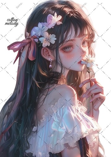 原廠貼紙no.721 人物貼紙 原創貼紙 人物貼紙 女孩貼紙 原創人物貼紙