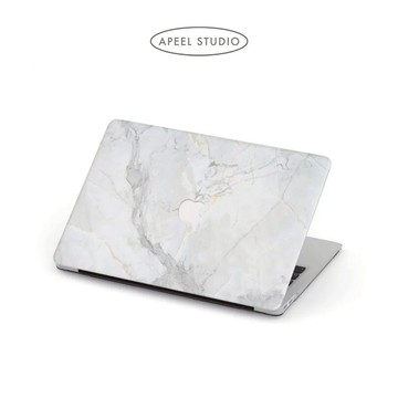 APIOU 灰調大理石 MacBook 全包保護殼 適用Pro 13 Air 13 M1 14 16
