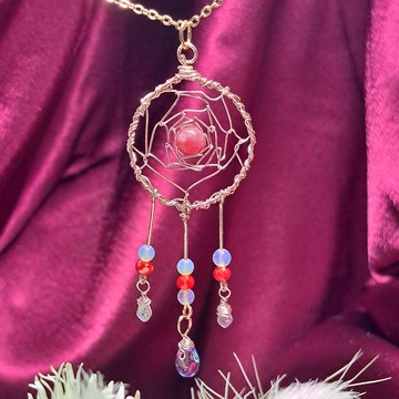 夢幻玫瑰補夢網項鍊