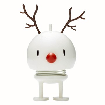 彈簧公仔 大白麋鹿