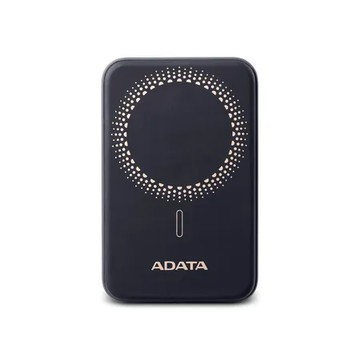 黑色 ADATA 威剛 R050 磁吸式行動電源 20W快充 無線快充 無線行動電源