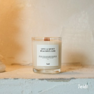 🔜快速出貨【Jeidi接地】G5尋求平靜/玫瑰木質調｜香氛大豆蠟燭55g