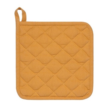 《NOW》方形純棉隔熱墊-芥黃-- 桌墊 鍋墊 餐墊 耐熱墊 杯墊