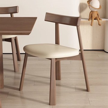 免運 可開票 餐椅 椅子 廠家北歐實木白蠟木網紅餐椅簡約輕奢高級家用酒店餐廳椅子靠背椅