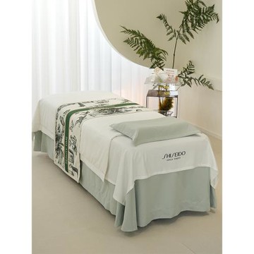 超宇美容床罩四件套純色美容院按摩單床罩療愈養生專用被套床蓋