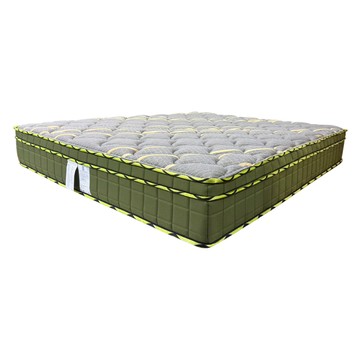 【IDEA】液化鈦纖維護邊消臭抗菌三線獨立筒床墊/雙人加大6尺