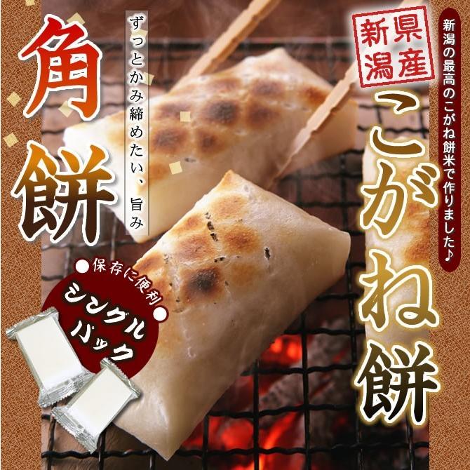 新潟産 こがね餅 角餅 お試し 9枚 (3枚入×3袋) 送料無料ゆうパケット発送