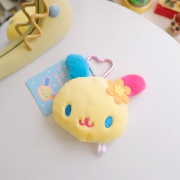 【Sanrioサンリオ】🇯🇵日本商品 ウサハナ花小兔絨毛鏡子吊飾 日落小物  生日禮物 情人節禮物 交換禮物