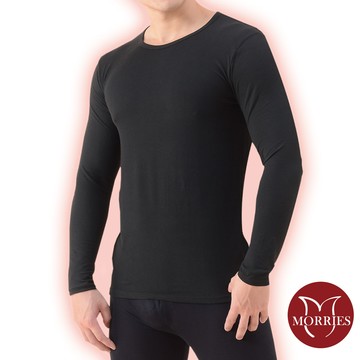 MR-男石墨烯蓄熱保暖衣-黑