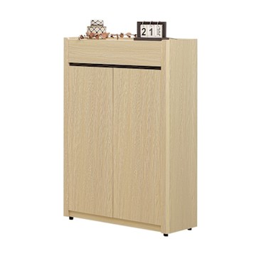 唯熙傢俱-萊恩黃橡木2.7尺鞋櫃