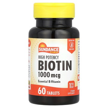 Sundance Vitamins, 優效生物維生素，1,000 微克，60 片