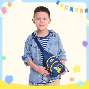 【IMPACT】怡寶 寶可夢單肩包-藍色 IMQPKM007NY