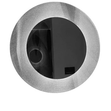 圓形亞克力智能浴室柜化妝鏡壁掛防霧LED光鏡網紅臥室梳妝臺裝飾[DD150110]