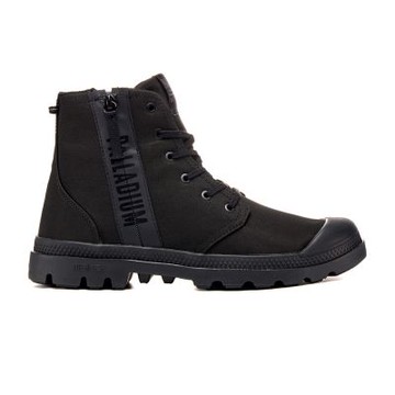 PALLADIUM PAMPA HI SEEKR2 LT+WP+輕量再生大底橘標防水鞋/休閒鞋-男鞋/女鞋-黑