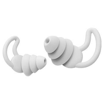 iMeBoBo 犀牛角降噪耳塞 睡眠隔音 灰色  1對  1組