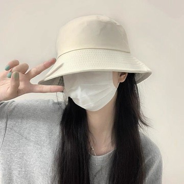 韓系漁夫帽🔥帽子女秋冬盆帽 大頭圍顯臉小百搭黑色 大檐修飾臉型 上班通勤俐落穿搭 冬日戶外旅行穿戴 日常逛街休閒穿著