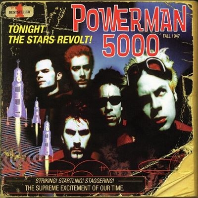 Powerman 5000 Tonight The Stars Revolt＜限定盤 Coke Clear with Bright Yellow Streaks Vinyl＞[RGM1452]