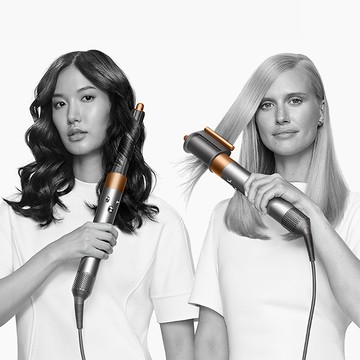 【戴森 Dyson】🎁生日禮物👩‍❤️‍👨HS05 多功能造型器 長髮捲 鎳銀色 禮盒版(贈髮梳兩件組)