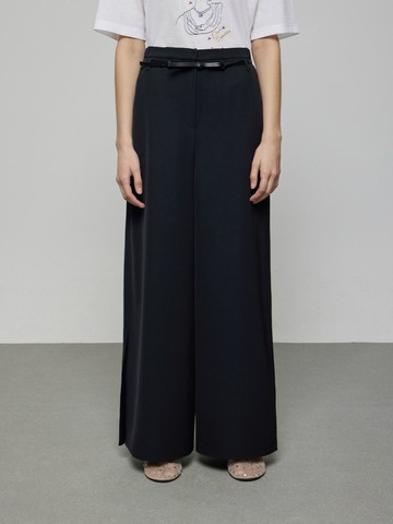 Belted Wide Slit Pants [NY] (D252MSA040)