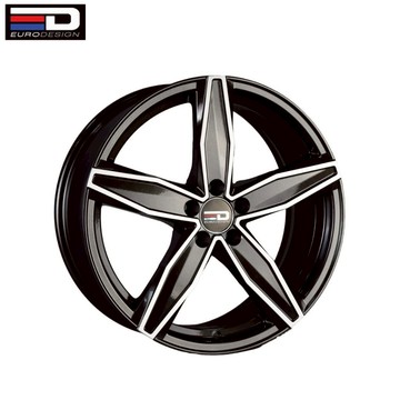 【EURODESIGN】SQ90G 鑄造鋁圈 18吋 8J 5/112 ET35 四入組（含安裝）｜金弘笙