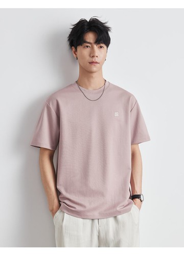 透氣涼感速乾冰絲短袖t恤男寬鬆上衣【38-11-8BL205-25】ibella 艾貝拉