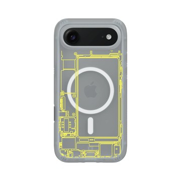 iPhone Air AirX 流變灰 - JOCR - Inside an iPhone - Yellow