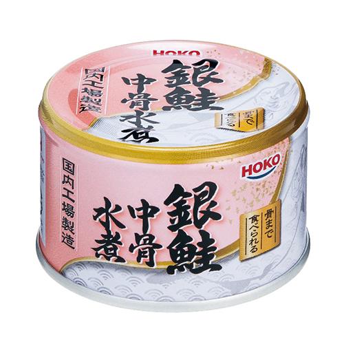 HOKO　銀鮭中骨水煮  缶詰（150g）×24個×2セット