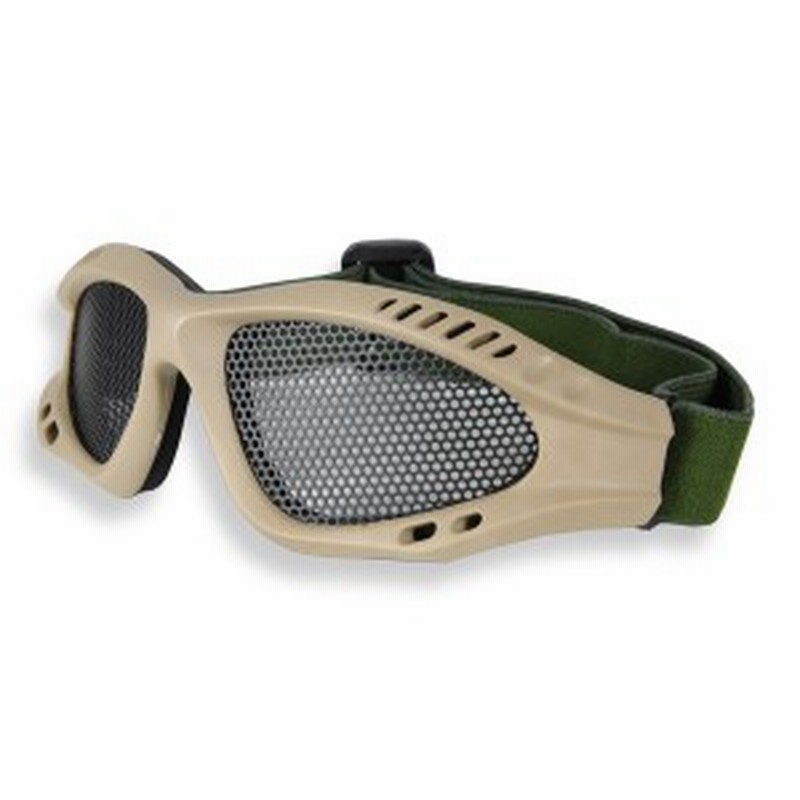 アイプロテクター サバゲーゴーグル パンチングメタル タン Rev 通販 Lineポイント最大1 0 Get Lineショッピング