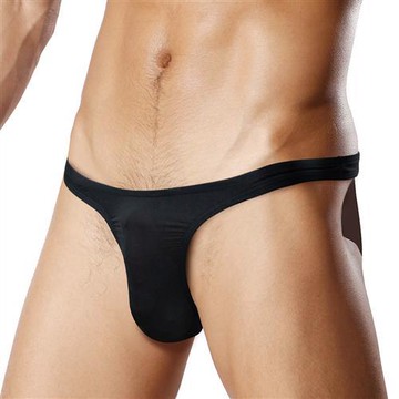 TIKU 梯酷 ~ 超低腰性感U型丁字男內褲 -黑 (BP1710)