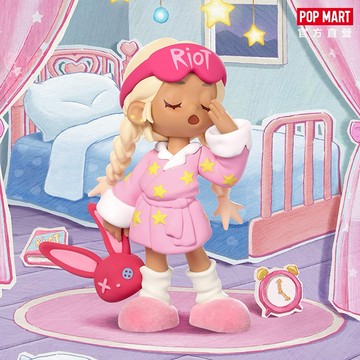 【POP MART 泡泡瑪特】Lil Peach Riot 小小叛桃徹夜狂歡系列盲盒公仔(1入)