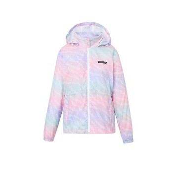 FILA官方直營 女抗UV風衣外套-紫色 5JKZ-5326-PL