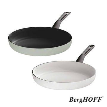 BergHOFF貝高福 Glints陶瓷塗層不沾鍋單柄平底鍋32cm(BHGL-F32)