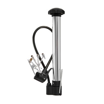 comet 自行車打氣筒 小  銀色  1個