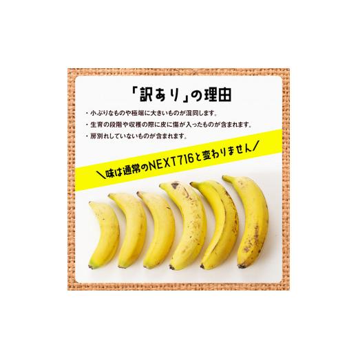 ふるさと納税 宮崎県 川南町 国産バナナ１ｋｇ　3ヶ月定期便