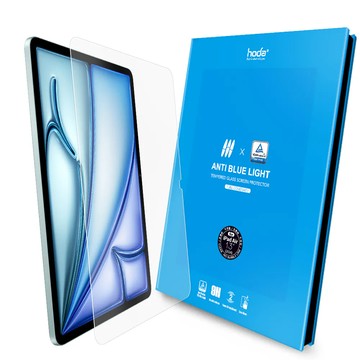 hoda【iPad Air 13吋 M2/M3/M4】抗藍光玻璃保護貼 德國萊因TÜV RPF20認證