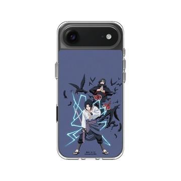 iPhone Air Clear Case（相機按鈕） 透明 - 火影忍者 Naruto - 角色系列-宇智波鼬&宇智波佐助