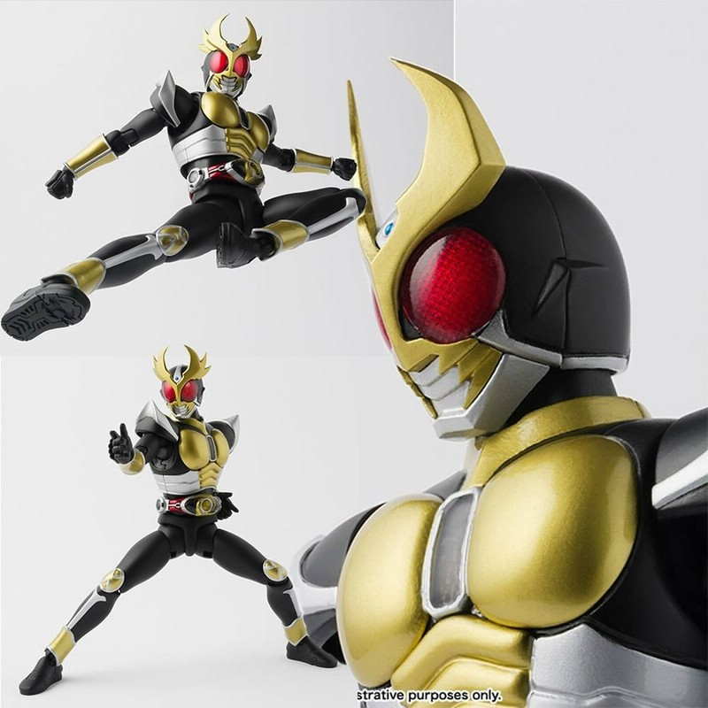 新品即納 Fig S H Figuarts フィギュアーツ 真骨彫製法 仮面ライダーアギト グランドフォーム フィギュア バンダイ 1502 通販 Lineポイント最大0 5 Get Lineショッピング