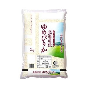 令和2年産 北海道産ゆめぴりか 2kg 米