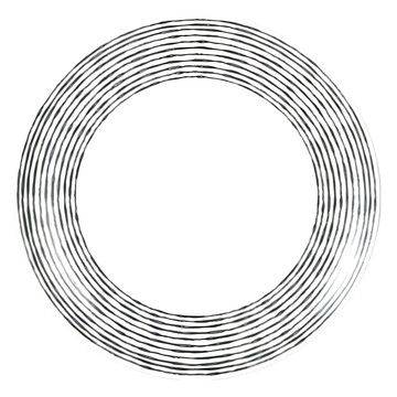 Royal Porcelain MONO 圓盤 瓷器  16.5cm  1個  白色 + 黑色