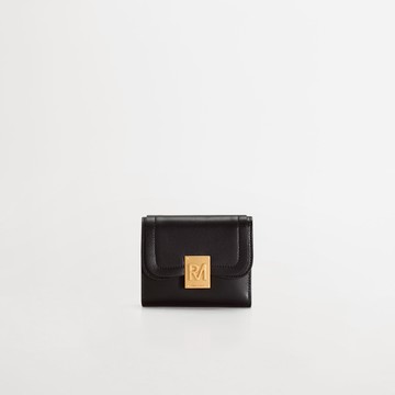 Elly真皮鐵鍊短夾